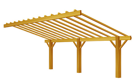 Terrassenüberdachung Bauanleitung